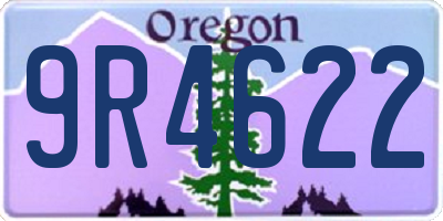 OR license plate 9R4622