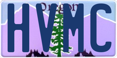 OR license plate HVMC