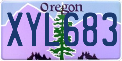 OR license plate XYL683