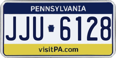 PA license plate JJU6128