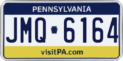 PA license plate JMQ6164