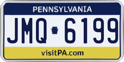PA license plate JMQ6199