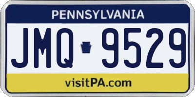 PA license plate JMQ9529