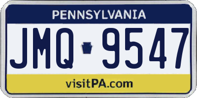 PA license plate JMQ9547