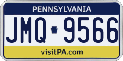 PA license plate JMQ9566