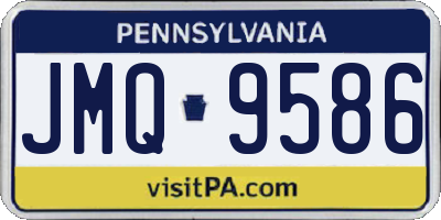 PA license plate JMQ9586