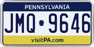 PA license plate JMQ9646