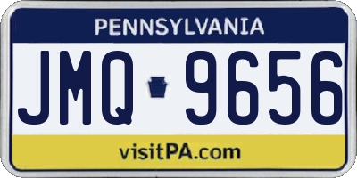 PA license plate JMQ9656