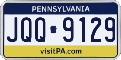 PA license plate JQQ9129