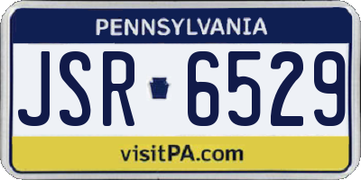PA license plate JSR6529