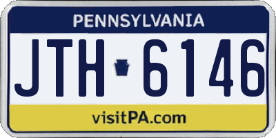 PA license plate JTH6146
