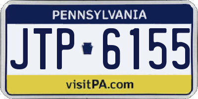 PA license plate JTP6155
