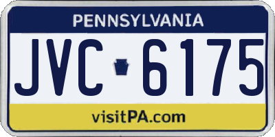 PA license plate JVC6175