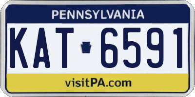 PA license plate KAT6591