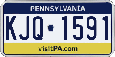 PA license plate KJQ1591