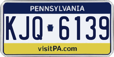 PA license plate KJQ6139