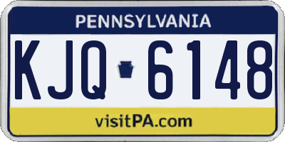 PA license plate KJQ6148
