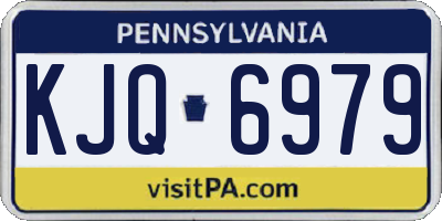 PA license plate KJQ6979
