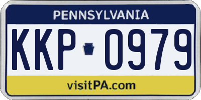 PA license plate KKP0979