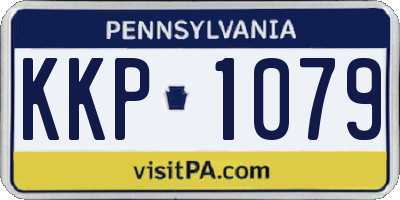 PA license plate KKP1079