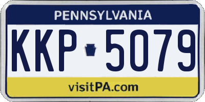 PA license plate KKP5079