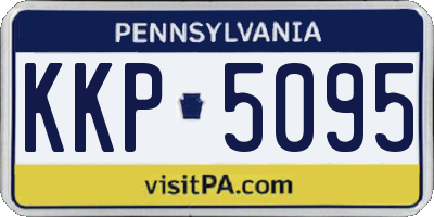 PA license plate KKP5095
