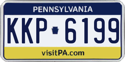 PA license plate KKP6199