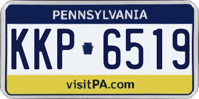 PA license plate KKP6519