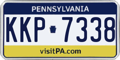 PA license plate KKP7338