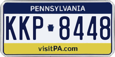 PA license plate KKP8448