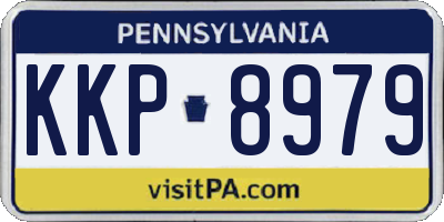 PA license plate KKP8979