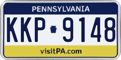 PA license plate KKP9148