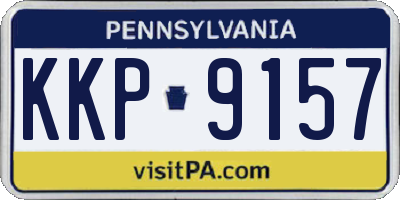 PA license plate KKP9157