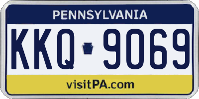 PA license plate KKQ9069