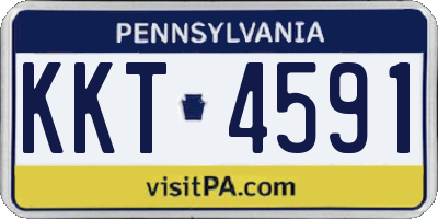 PA license plate KKT4591