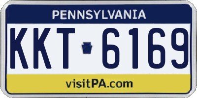 PA license plate KKT6169