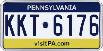 PA license plate KKT6176