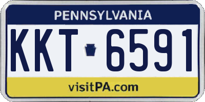 PA license plate KKT6591