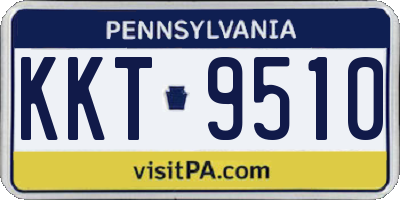 PA license plate KKT9510