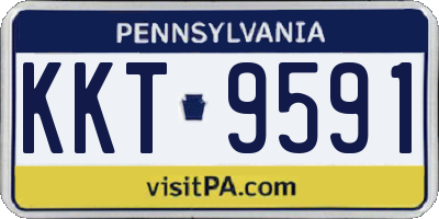 PA license plate KKT9591