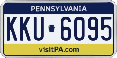 PA license plate KKU6095