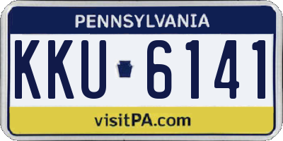 PA license plate KKU6141