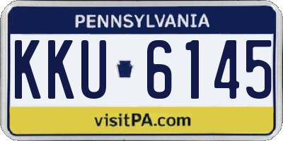 PA license plate KKU6145