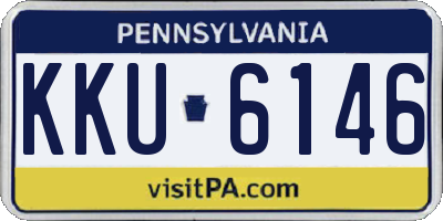 PA license plate KKU6146