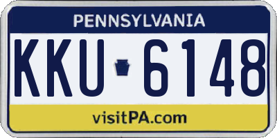 PA license plate KKU6148