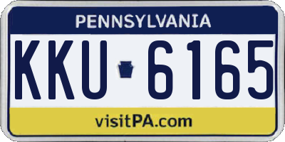 PA license plate KKU6165
