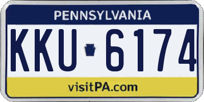 PA license plate KKU6174