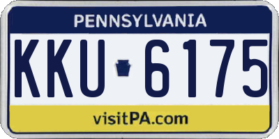 PA license plate KKU6175