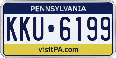 PA license plate KKU6199