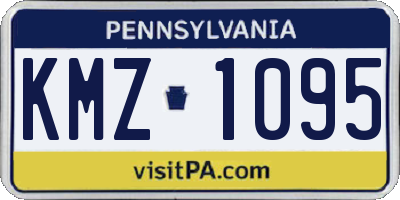 PA license plate KMZ1095